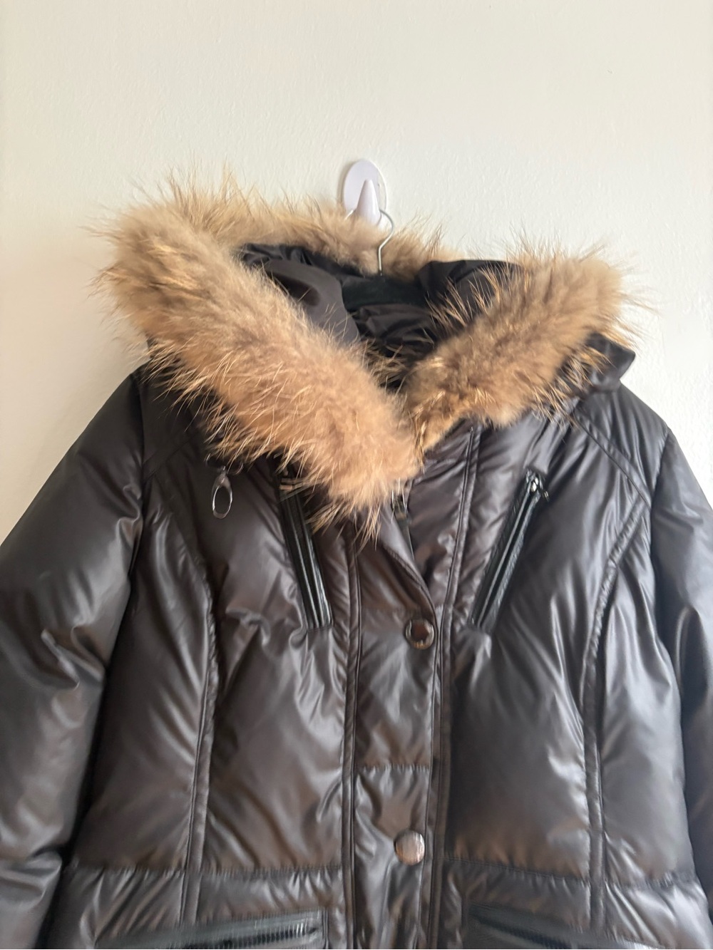 Rudsak Atelier Noir Sz XL Puffer Down Filled Black Winter Coat - Picture 3 of 16